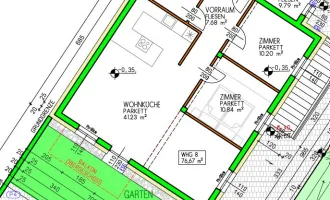 Erstbezug! 3-Zimmer mit Garten in einem Neubau in 2221 Groß-Schweinbarth