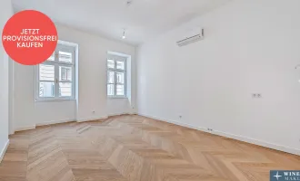 PROVISIONSFREI! BELETAGE-ERSTBEZUG! Exklusiver 2-Zimmer-Wohnung nächst Naschmarkt