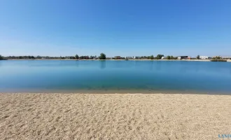 (PARNDORF - 15 min von NEUSIEDL am SEE) +WOW+ Exklusive Doppelhaushälfte am privaten Badesee!!