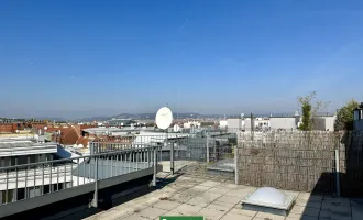 Exklusive 3-Zimmer-Wohnung im Dachgeschoss mit traumhafter Dachterrasse in 1120 Wien