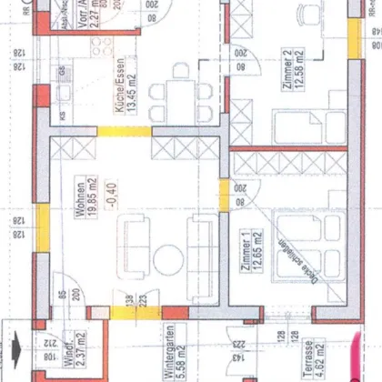 Großzügige 4-Zimmer-Wohnung mit Garten, Terrasse und Wintergarten - Bild 2