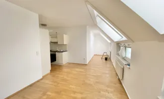 HERRLICHE 2 ZIMMER DACHGESCHOSSWOHNUNG IN SEHR GUTER LAGE - GARAGE OPTIONAL