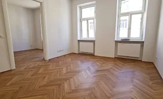 KEILGASSE, sonnige 96 m2 Altbau mit Loggia, 4 Zimmer, Extraküche, Duschbad, Parketten, 3. Liftstock, Belvedere-Nähe!