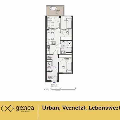 Nahe Innenstadt | Urbaner Wohnen | MQG | ERSTBEZUG - Bild 2