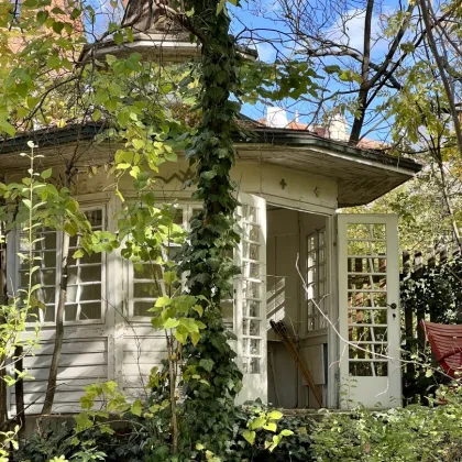 EINMALIGE HISTORISCHE STADTVILLA MIT PARKÄHNLICHEM GARTEN IM HERZEN DÖBLINGS ZU VERKAUFEN - HAUSGARTEN VOM ARCHITEKTEN ESCH - Bild 2