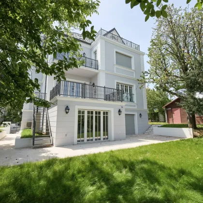 Bestlage Gersthofer Cottage! Liebevoll sanierte Stilaltbau-Villa im Erstbezug mit Lift, Garage und Pool-Vorbereitung - Bild 2