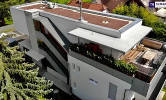 Exklusives Penthouse mit Luxusküche, Traumterrasse und 3 verschließbaren Carports in 8010 Graz - absolute Ruhelage!