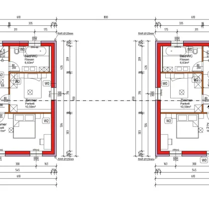 BAUTRÄGER AUFGEPASST! | Bewilligtes Wohnbauprojekt mit vier Doppelhaushälften! | ca. 1.085 m² Grundstücksfläche | Provisionsfrei! - Bild 3