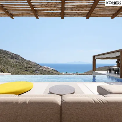 Villa mit Meerblick zu verkaufen in Mykonos, Griechenland - Bild 2