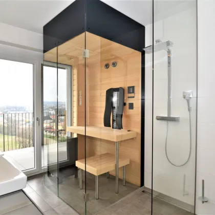 Top-ausgestattetes Penthouse in Graz-Puntigam! Verpassen Sie nicht diese Traumwohnung mit 4 Zimmern, riesiger Terrasse und Whirlpool – Ihr neues Luxusdomizil wartet! Jetzt anfragen! - Bild 3