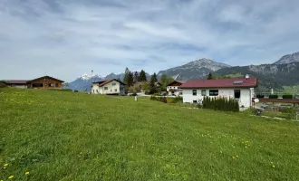 Baugrund nähe Schladming mit Bergpanoramablick - touristische Vermietung möglich