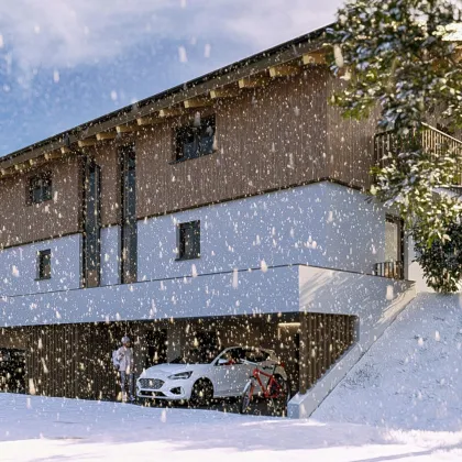 DAS LINDENTHAL: Neubau Doppelhaushälfte in Abtenau mit Traumblick & Doppelcarport - Bild 3