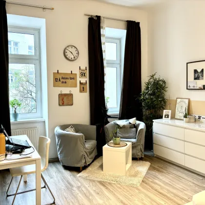 Tolles Investitions-Objekt! Hübsche Kleinwohnung, möbliert, in schönem Altbau - Bild 3