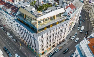 Welch grandioser Panoramablick! Großzügige drei Zimmer, mit 2 kompakten Terrassen und bester Lage!