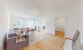 NEU RENOVIERTE 3-ZIMMERWOHNUNG MIT LOGGIA IN HOFRUHELAGE