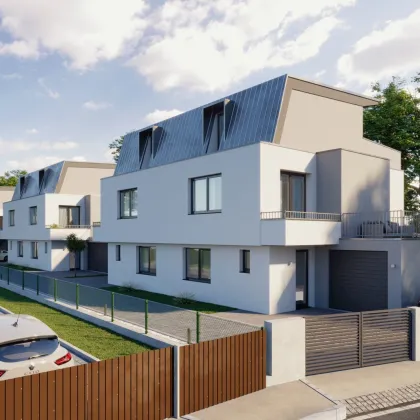 Familiengerechte Einfamilienhäuser komplett in ZIEGEL-Massivbauweise - mit Doppelgarage und schöner Dachterrasse mit Aussicht! - Bild 2