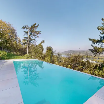 EINZIGARTIGE VILLA MIT INFINITY-POOL & BLICK ÜBER DIE DONAU - Bild 2