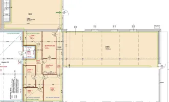 Lagerhalle + Büroflächen in Seyring zu vermieten