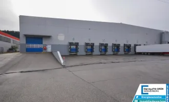 1.250m², 5.000m² oder 6.250m² moderne Gewerbehalle für Logistik, Lagerfläche, Produktion - Laderampen, Brandmeldeanlage, Alarmanlage, uvm.